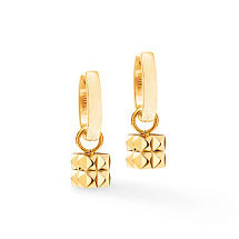 Серьги Gold Coeur de Lion 0160/21-1600