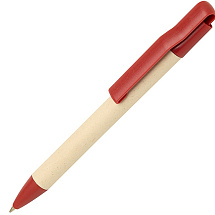 Шариковая ручка Liliana с кнопочным механизмом ( синие чернила), кирпичный