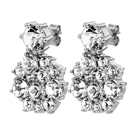 Серьги FREESIA SS CRYSTAL Dyrberg Kern 480062 - рис 4.