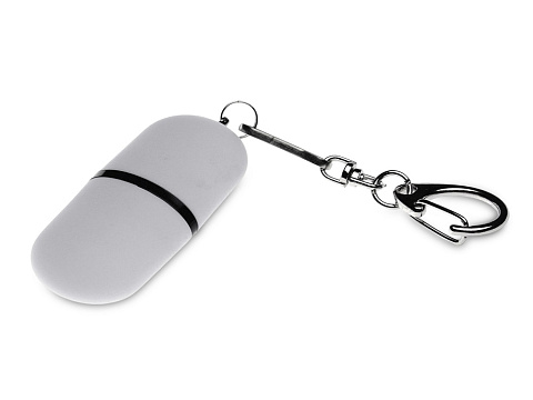 Флешка Goutte Soft-touch на 32 Гб, белый