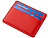 Картхолдер для двух карт и наличных денег с зажимом Crave, красный - миниатюра - рис 4.