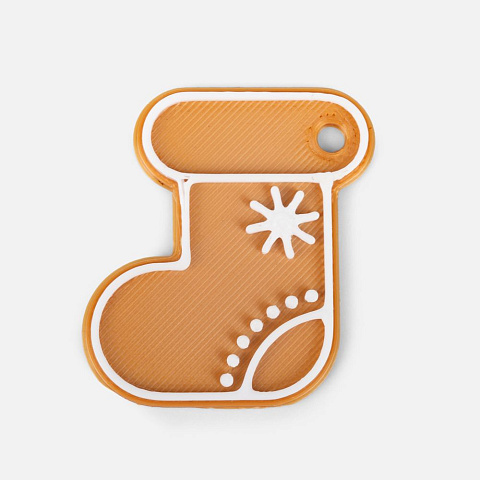 Мини-подвеска «Пряник», носочек - рис 2.