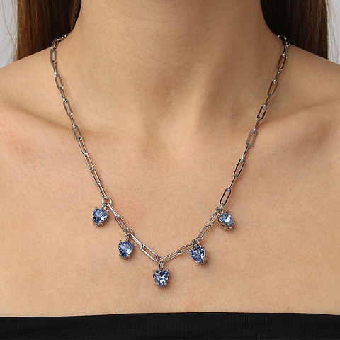 Колье  SOUL SS LIGHT BLUE - рис 3.