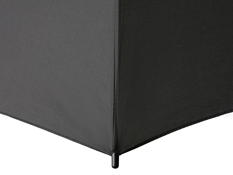 Зонт-трость Glendale 30, черный/серый - рис 6.