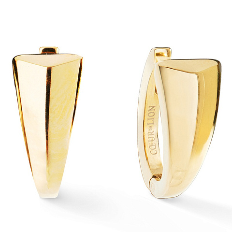 Серьги Gold Coeur de Lion 0152/21-1600 - рис 2.