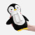 Мягкая игрушка Beastie Toys, пингвиненок с белым шарфом - миниатюра - рис 3.