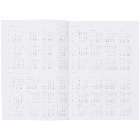 Ежедневник Favor Metal, недатированный, синий - рис 5.