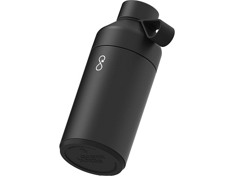 Бутылка для воды Ocean Bottle с вакуумной изоляцией объемом 750 мл, сплошной черный - рис 2.