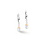 Серьги White Coeur de Lion *1126/20-1400 - миниатюра