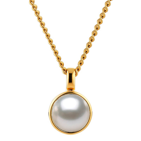 Колье ETTE SG WHITE PEARL Dyrberg Kern 460090 - рис 4.
