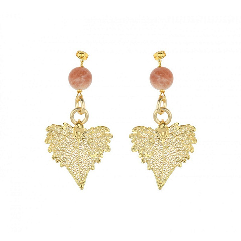 Серьги Тополь Ester Bijoux OR916-G BR