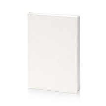 Ежедневник недатированный А5 Velvet, белый (Р)