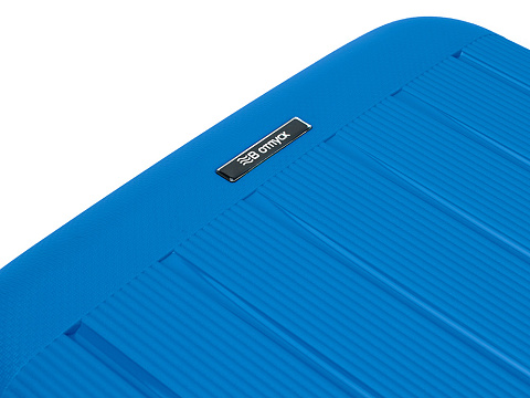 Чемодан TORBER В Отпуск, ярко-синий, полипропилен, 65,5 х 43,5 х 26 см, 62 л - рис 8.