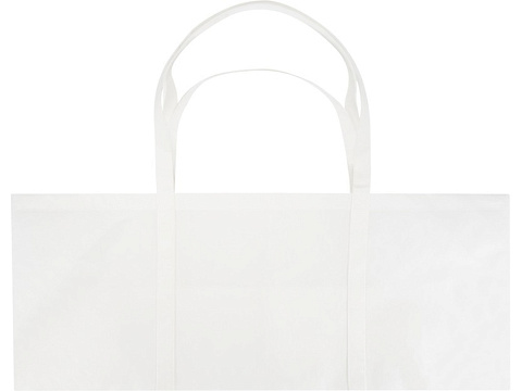 Jumbo эко-сумка очень большого размера из нетканого материала, объемом 65 л, белый - рис 3.