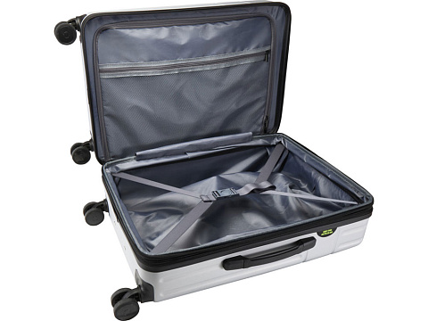Rover чемодан на колесах из материалов, переработанных согласно стандарту GRS, объемом 70 л, серебристый - рис 4.