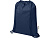 Oregon Blend сумка на шнурке из переработанного материала сертифицированного согласно GRS, плотностью 140 г/м², объемом 5 л - Темно-синий - миниатюра