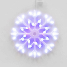 Подвесной светодиодный светильник "Снежинка"