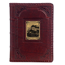 Ежедневник А5 «Верный маршрут» с сублимированной накладкой
