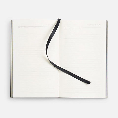 Ежедневник Flat Mini, недатированный, черный - рис 7.