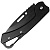 Брелок-нож карманный с карабином Tools Blackburn, чёрный - миниатюра - рис 3.
