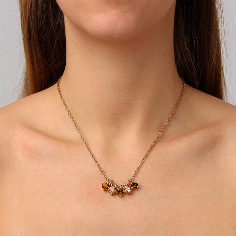 Колье  PHILA SG BROWN MIX - рис 3.