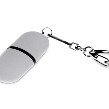 Флешка Goutte Soft-touch на 64 Гб, белый