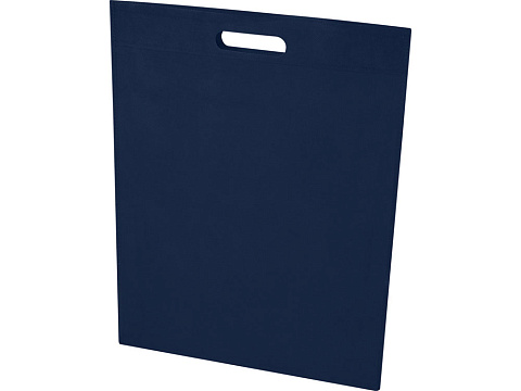 Экосил эко-сумка из нетканого материала из переработанных материалов по стандарту GRS объемом 5 л, темно-синий