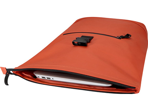 Переработанный рюкзак Реси Плюс 15 GRS с закручивающимся верхом объемом 18 л, кирпичный - рис 4.