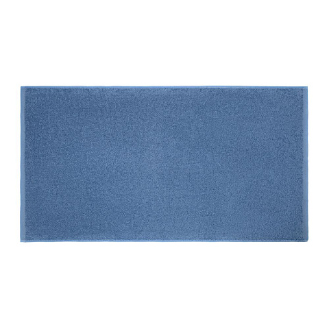 Полотенце махровое «Кронос», среднее, синее (дельфинное) - рис 3.