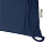 Oregon Blend сумка на шнурке из переработанного материала сертифицированного согласно GRS, плотностью 140 г/м², объемом 5 л - Темно-синий - миниатюра - рис 4.