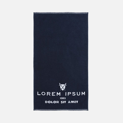 Полотенце на заказ Surpass с пестротканым логотипом, большое - рис 4.