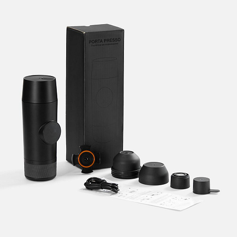 Портативная кофемашина Porta Presso, черная - рис 6.