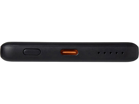 Внешний аккумулятор с QC/PD Шарп, 5000 мАч, черный - рис 2.