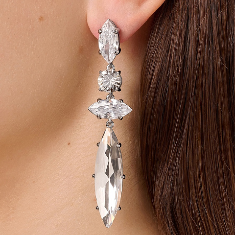 Серьги TENERE SS CRYSTAL Dyrberg Kern 470033 - рис 2.