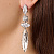 Серьги TENERE SS CRYSTAL Dyrberg Kern 470033 - миниатюра - рис 2.