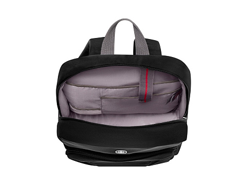 Рюкзак WENGER Motion 15.6, черный, нейлон, 31x17x42 см, 20 л - рис 5.