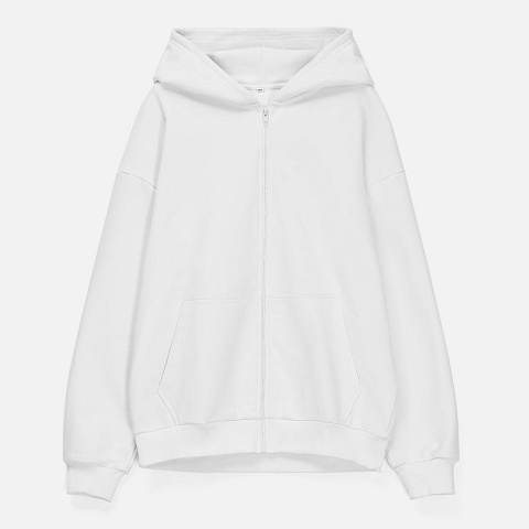 Толстовка унисекс оверсайз Sartoro, белая - рис 2.