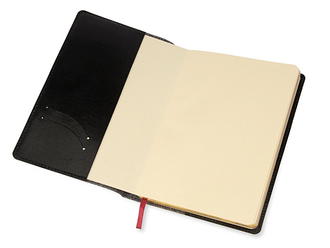 Ежедневник полудатированный портфолио А5  PROFY черный - рис 5.