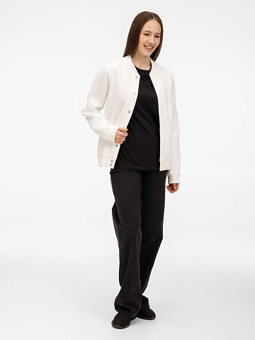 Бомбер унисекс AtmosWear, молочно-белый - рис 14.