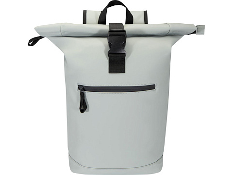 Переработанный рюкзак Реси Плюс 15 GRS с закручивающимся верхом объемом 18 л, серый - рис 2.