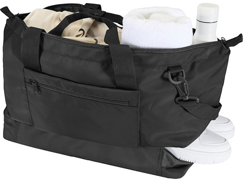 Трип Эви дорожная спортивная сумка из переработанного материала объемом 42 л, черный - рис 5.