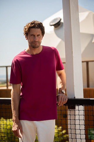 Футболка мужская Luanda, бордовая - рис 5.