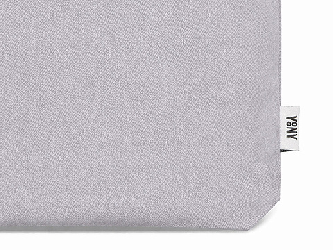 Сумка Твил из хлопка, 210 г/м2, серый - рис 5.