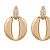 Серьги moon o gold Mason ABE28324-04 G - миниатюра - рис 2.