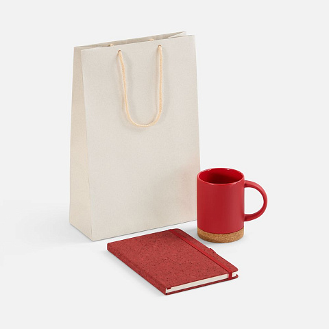 Набор Cork County, красный - рис 2.