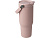 Термостакан Bronx/Бронкс объемом 900 мл из меди и переработанной нержавеющей стали, сертифицированной по стандарту RCS, с вакуумной изоляцией и крышкой с двойной функцией - Пыльно-розовый - миниатюра