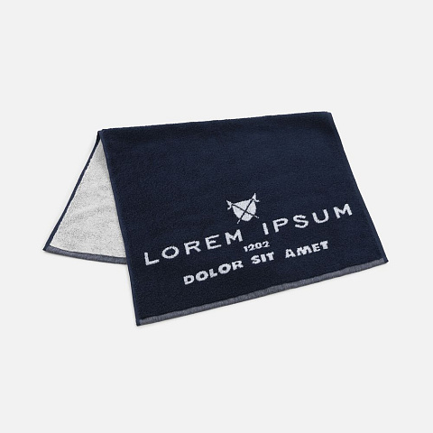 Полотенце на заказ Surpass с пестротканым логотипом, среднее - рис 2.