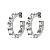 Серьги GRETIA SS CRYSTAL Dyrberg Kern 440071 - миниатюра - рис 3.