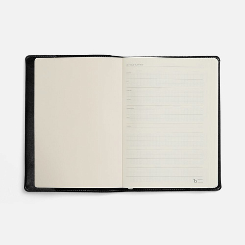 Ежедневник Apache, недатированный, черный - рис 6.