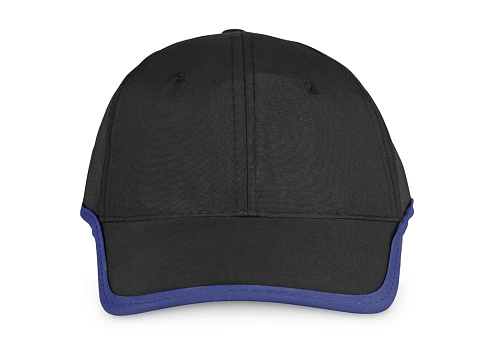 Бейсболка Solo, черный/синий - рис 2.